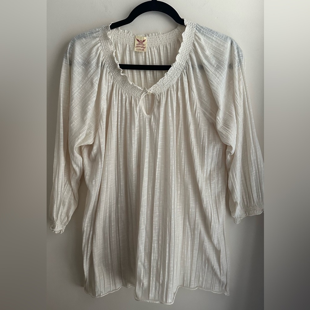 LARGE FG 3/4 LENGTH TOP SHIRT BLOUSE